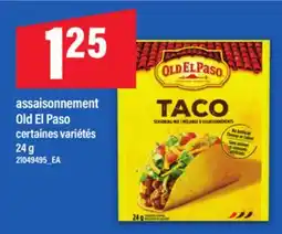 Maxi ASSAISONNEMENT OLD EL PASO, 24 G offer