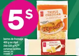 Maxi BARRES DE FROMAGE, 400 G OU RÂPÉ, 250-320 G PC offer