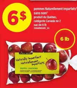 Maxi POMMES NATURELLEMENT IMPARFAITSMM SANS NOM , SAC DE 6 LB offer