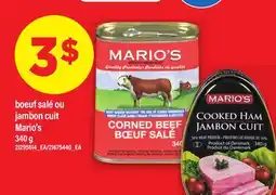 Maxi BOEUF SALÉ OU JAMBON CUIT MARIO'S, 340 G offer