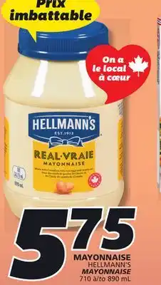 IGA HELLMANN'S MAYONNAISE offer