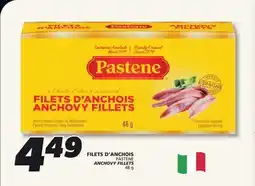 IGA PASTENE ANCHOVY FILLETS offer