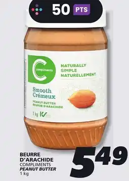 IGA COMPLIMENTS PEANUT BUTTER offer