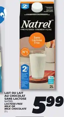 IGA NATREL LACTOSE-FREE MILK OR MILK CHOCOLATE offer