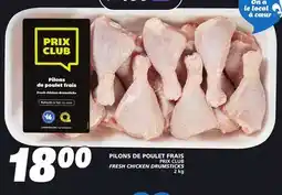 IGA PRIX CLUB FRESH CHICKEN DRUMSTICKS offer
