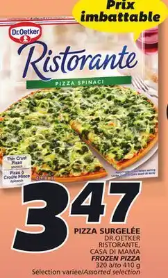 IGA DR.OETKER RISTORANTE FROZEN PIZZA offer
