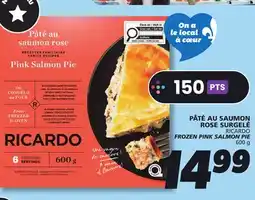 IGA RICARDO FROZEN PINK SALMON PIE offer