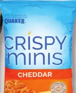 IGA QUAKER CRISPY MINIS RICE CAKES offer
