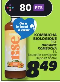 IGA RISE ORGANIC KOMBUCHA offer