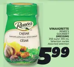 IGA RENÉE'S GOURMET DRESSING offer