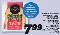 IGA FROMAGERIE BERGERON CHEESE offer