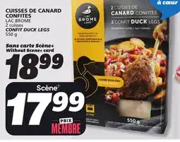 IGA LAC BROME CONFIT DUCK LEGS offer