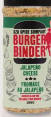 IGA SZN SPICE CO BURGER BINDER SPICE BLEND offer