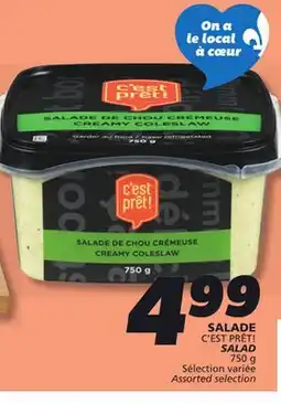 IGA C'EST PRÊT! SALAD offer