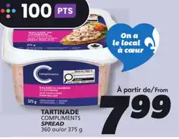 IGA COMPLIMENTS SPREAD offer