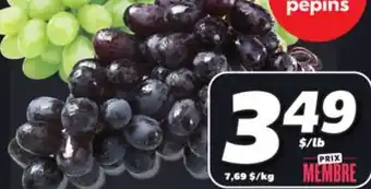IGA SEEDLESS BLACK offer