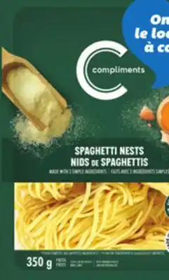 IGA COMPLIMENTS FRESH PASTA offer