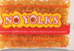 IGA NO YOLKS EGG NOODLES offer