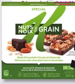 IGA KELLOGG'S SPECIAL K NOURISH BARS offer