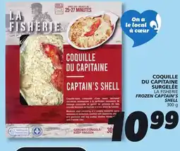 IGA LA FISHERIE FROZEN CAPTAIN'S SHELL offer