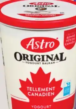 IGA ASTRO ORIGINAL YOGURT offer