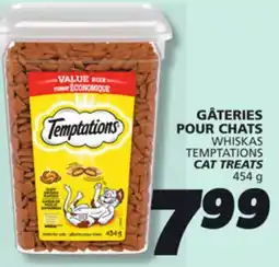IGA WHISKAS TEMPTATIONS CAT TREATS offer