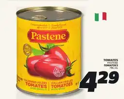 IGA PASTENE TOMATOES offer