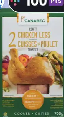 IGA GIBIERS CANABEC CONFIT CHICKEN LEGS offer
