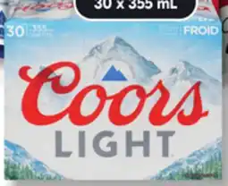 IGA COORS LIGHT offer