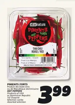 IGA HOT PEPPERS offer
