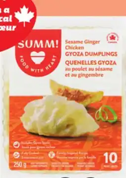 IGA SUMM! GYOZA DUMPLINGS OR SPRING ROLLS offer