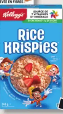 IGA KELLOGG'S CEREAL OR MEAL REPLACEMENT offer