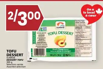 Rachelle-Bery Grocery SUNRISE DESSERT TOFU offer