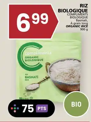 Rachelle-Bery Grocery COMPLIMENTS BIOLOGIQUE Basmati offer