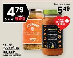 Rachelle-Bery Grocery STEFANO FAITA (605 mL) PASTA SAUCE OR SOUP offer