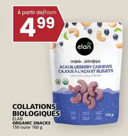 Rachelle-Bery Grocery ELAN ORGANIC SNACKS offer