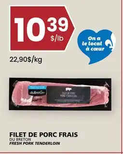 Rachelle-Bery Grocery DU BRETON FRESH PORK TENDERLOIN offer