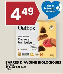 Rachelle-Bery Grocery OATBOX ORGANIC OAT BARS offer