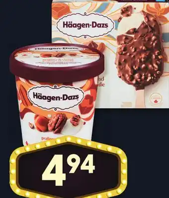 Marches Tradition HÄAGEN-DAZS (400 à 450 mL), HÄAGEN-DAZS ICE CREAM OR TREATS offer