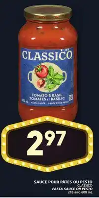 Marches Tradition CLASSICO PASTA SAUCE OR PESTO offer