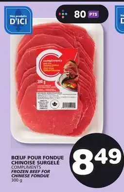 Marches Tradition COMPLIMENTS FROZEN BEEF FOR CHINESE FONDUE offer