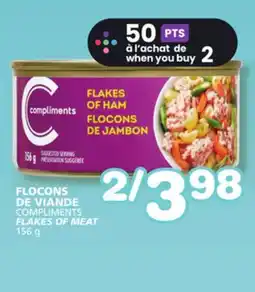 Marches Tradition COMPLIMENTS FLAKES OF MEAT offer