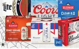 Marches Tradition MILLER LITE, COORS LIGHT, SLEEMAN CLEAR 2.0, SLEEMAN HONEY BROWN, MICHELOB ULTRA OR BUDWEISER BEER offer