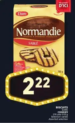 Marches Tradition DARE COOKIES offer