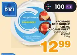 Marches Tradition COMPLIMENTS CHEESE offer