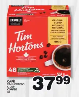 Marches Tradition TIM HORTONS K-CUP COFFEE offer