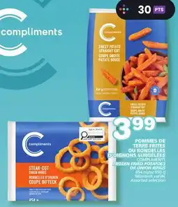 Marches Tradition COMPLIMENTS FROZEN FRIED POTATOES OR ONION RINGS offer