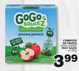 Marches Tradition GOGO SQUEEZ FRUIT SAUCE offer