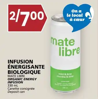 Rachelle-Bery Grocery MATE LIBRE ORGANIC ENERGY INFUSION offer