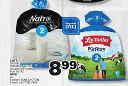 Marches Tradition NATREL FINEMENT FILTRÉ LACTANTIA PUR FILTRE PUR FILTRE MILK offer